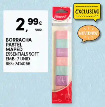 Borracha Pastel Maped