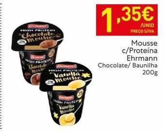 Recheio Mousse ehrmann promoção