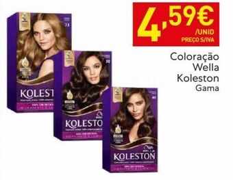 Recheio Coloração koleston promoção