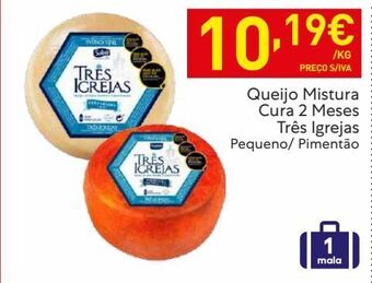 Recheio Queijos três igrejas promoção