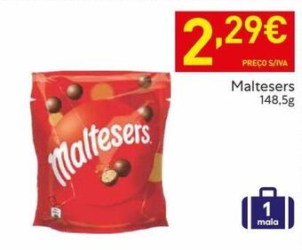 Recheio Chocolates maltesers promoção