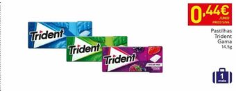 Recheio Chicletes trident promoção