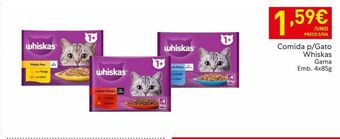 Recheio Ração para gatos whiskas promoção