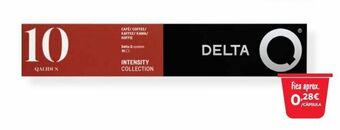 Amanhecer Cápsulas de café delta q promoção