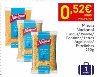 Recheio Macarrão nacional promoção