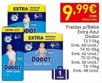 Recheio Fraldas dodot promoção