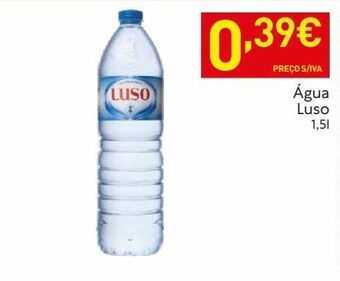 Recheio Água luso promoção