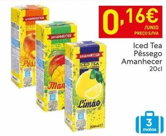 Recheio Chá gelado amanhecer promoção