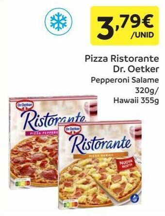 Pizza congelada dr. oetker