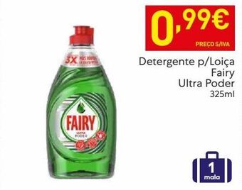Recheio Detergente lavalouça fairy promoção