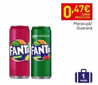Recheio Refrescos fanta promoção