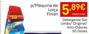 Recheio Detergente finish promoção