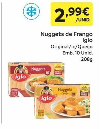 Nuggets de frango iglo