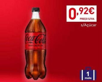 Recheio Coca cola zero promoção