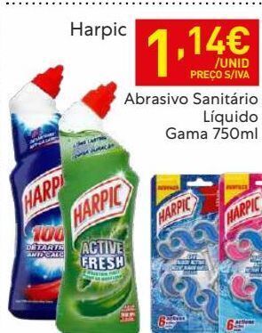 Recheio Limpadores harpic promoção