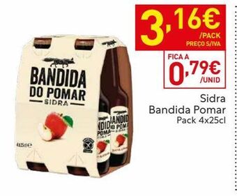 Recheio Sidra bandida do pomar promoção