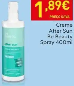 Recheio Aftersun be beauty promoção