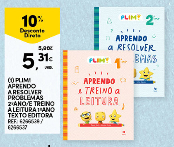 Aprendo e Treino A Leitura 2º Ano Plim