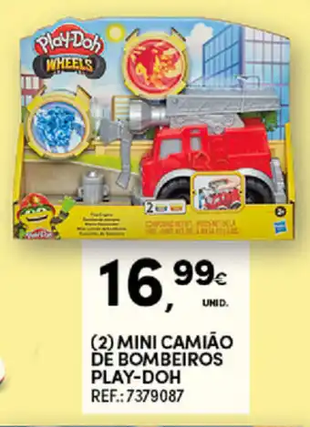 Continente Mini Camião de Bombeiros Play-Doh promoção