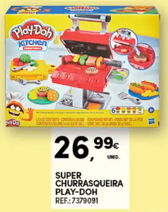 Continente Super Churrasqueira Play-Doh promoção