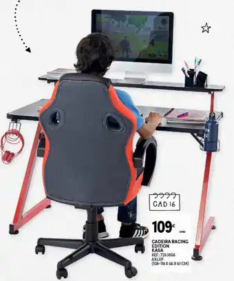Cadeira Racing Edition Kasa