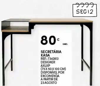Continente Secretária Kasa promoção