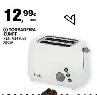 Continente Torradeira Kunft promoção