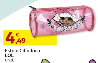 Estojo Cilíndrico LOL