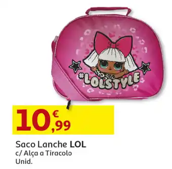 Auchan Saco Lanche LOL c/ Alça a Tiracolo promoção