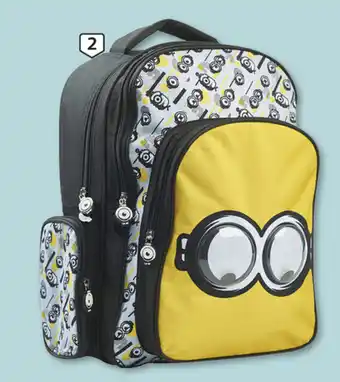 Mochila 3 Compartimentos MINIONS
