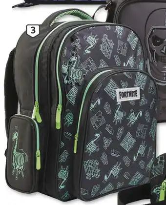 Auchan Mochila c/3 Compatimentos FORTNITE promoção