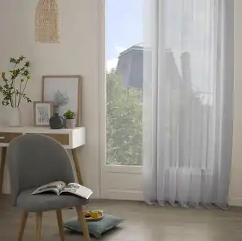 Cortina moly cinza 135x240cm