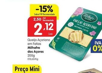 Minipreço Queijos milhafre promoção