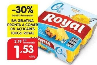 Minipreço Gelatina royal promoção