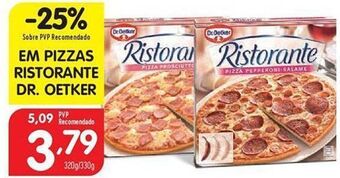 Minipreço Pizza dr. oetker promoção