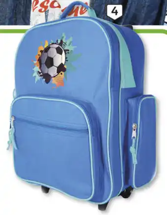 Trolley Futebol Multibolsos AUCHAN ESSENCIAL