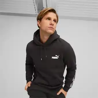 Puma Essentials tape camo hoodie men promoção