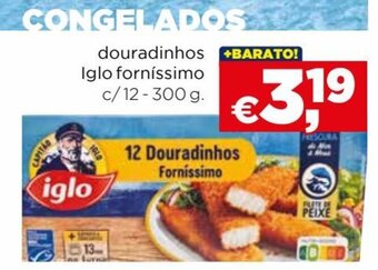 Bolama douradinhos Iglo forníssimo c/12-300 g. promoção