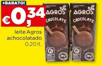 Bolama leite Agros achocolatado 0.20lt promoção