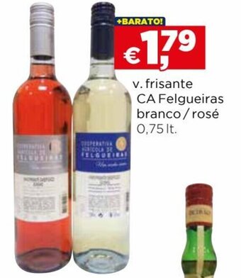 Bolama v. frisante CA Felgueiras branco/rosé 0,75 lt. promoção