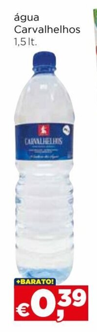 Bolama água Carvalhelhos 1,5 lt. promoção