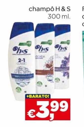 champÔ H & S 300ml