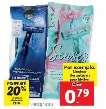 Lidl Depilação cien promoção