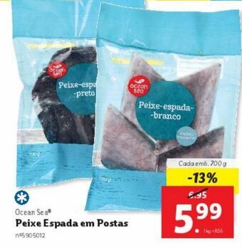 Lidl Peixe ocean sea promoção