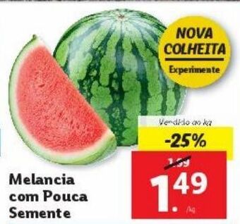Lidl Melancia promoção