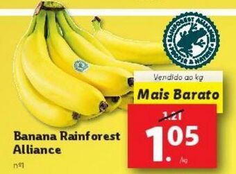 Lidl Banana promoção