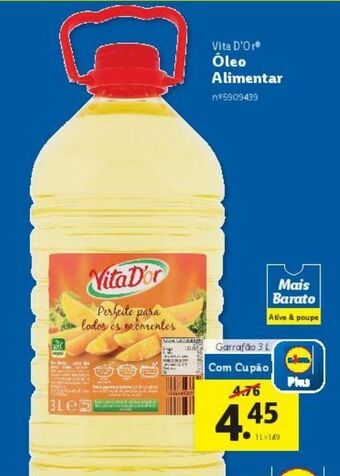 Lidl Óleo para fritar promoção