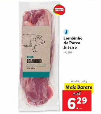 Lidl Carne suína promoção