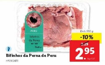 Lidl Presunto de peru promoção