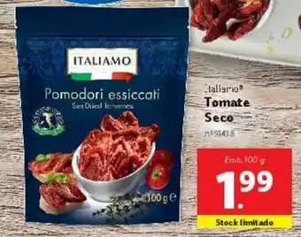 Lidl Tomate seco italiamo promoção